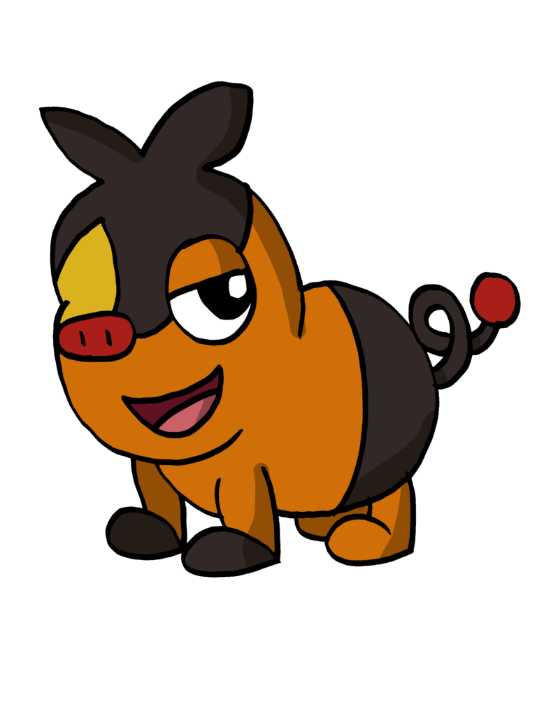 My drawing of Tepig