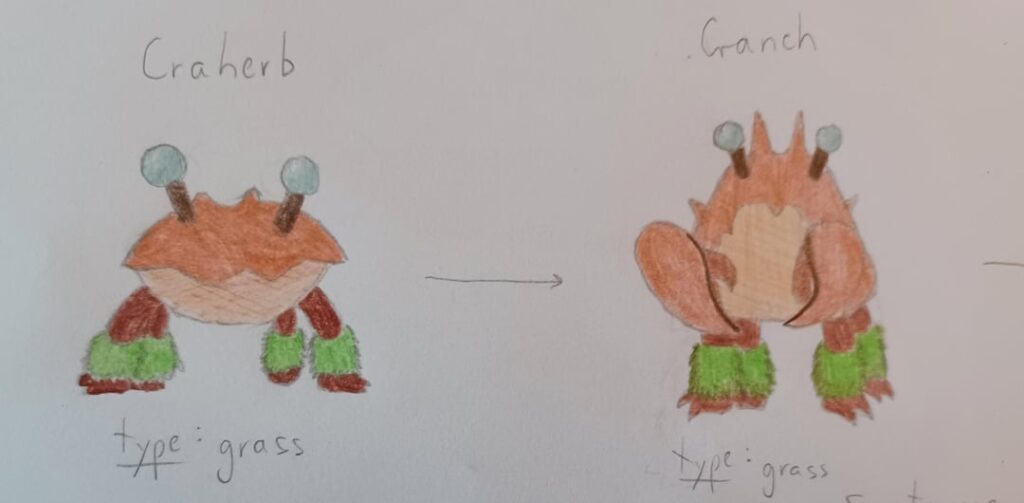 The middle evos for my starters