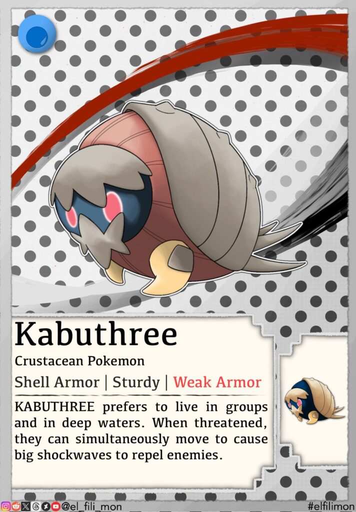 Drawing baby Isobu, Three-Tails, as a Pokemon / Fakemon