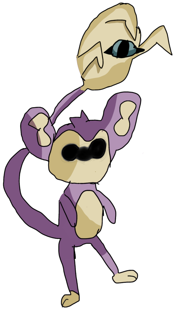 Digital art: Nightmare aipom