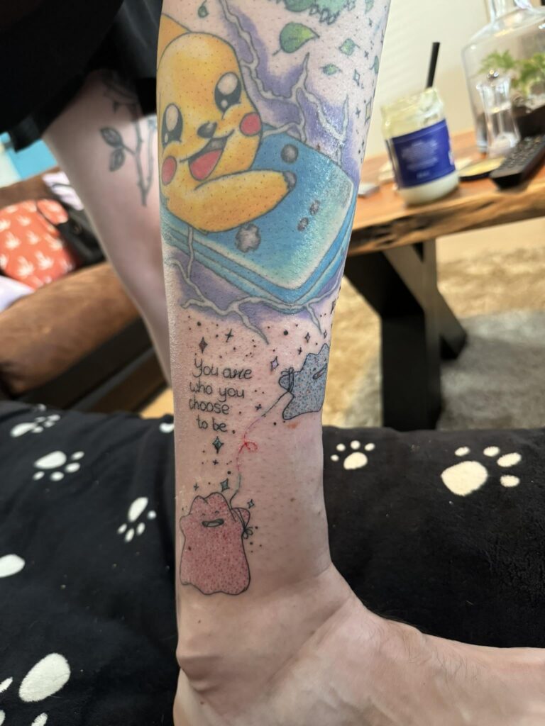 Ditto, I choose you! (Newest Tattoo)