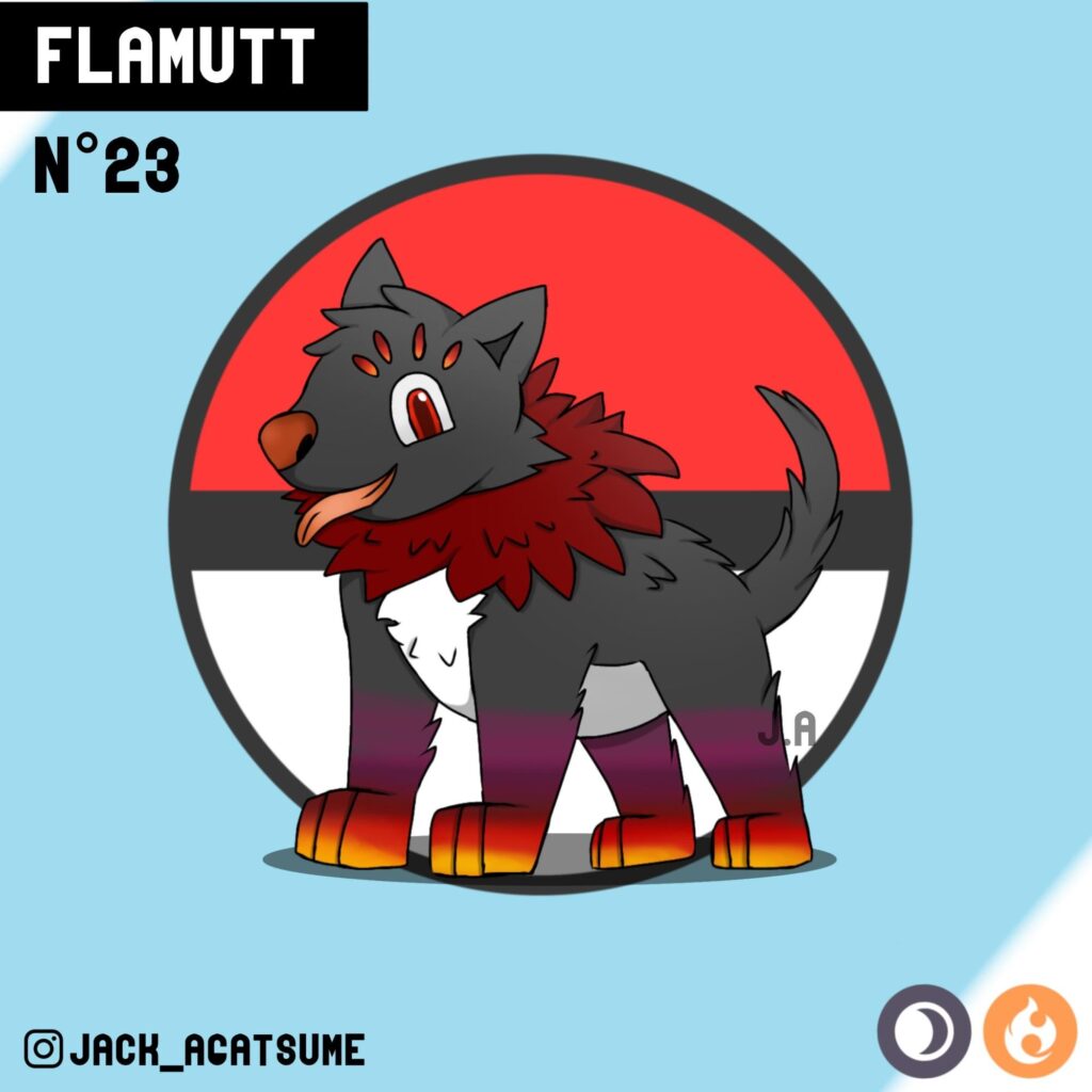 my fakemon: flamutt