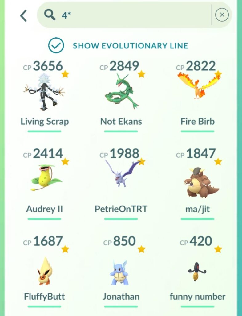 Can I see some 4* collection?