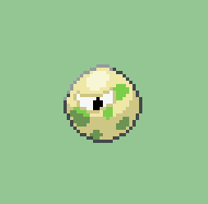 made a fakemon based on the bad egg glitch (I was bored too), I basically gave the Base egg sprite an eye