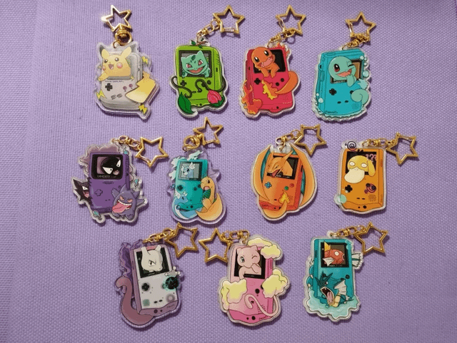 Hello! Happy summer, I'm sharing my Pokemon keychains (made by me) again ^^
Leave me some ideas in the comments below? I want to expand my collection :D