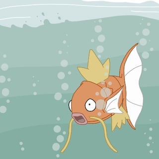 [OC] Day 129: #0129 Magikarp