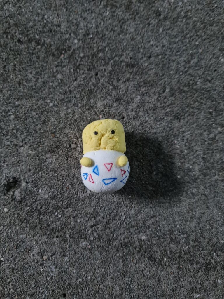A friend of mine said you guys will like it so uh. Here's a clay figure I've done within 30 minutes.