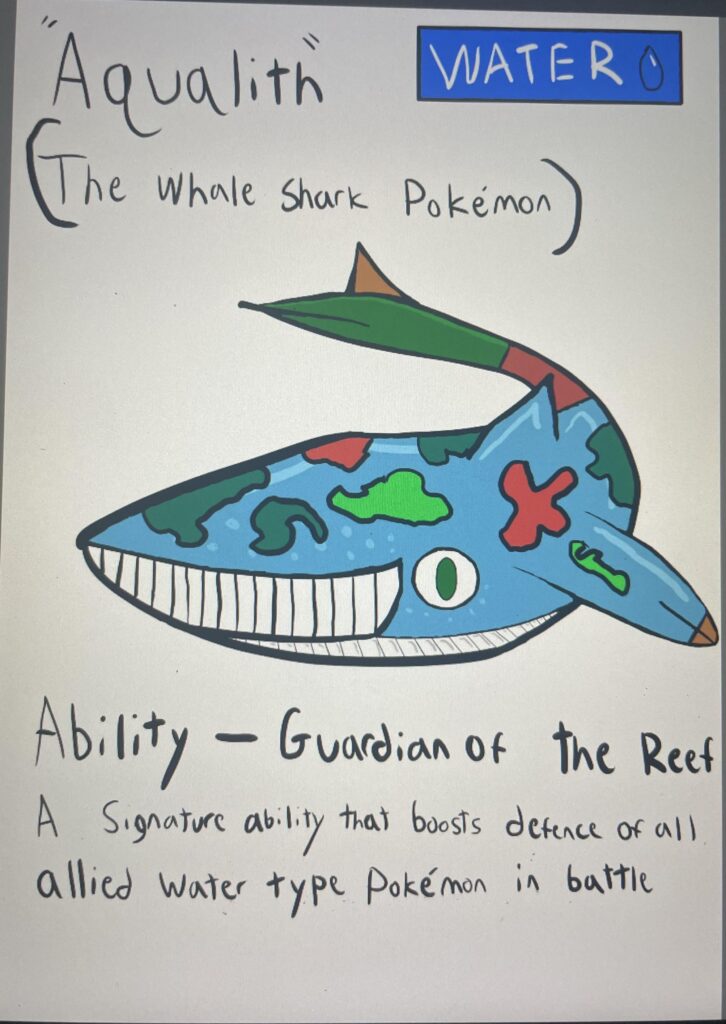 Aqualith (The whale shark pokemon)