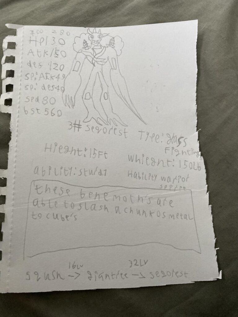 This is the final form for my fakemon region lawkane