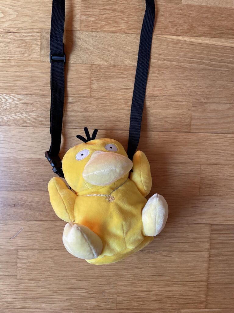 Two plushies bag ive made