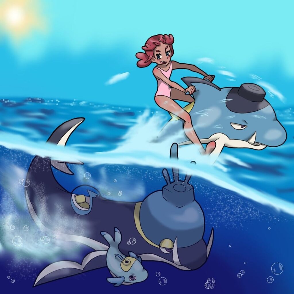 My Dolphin Fakemon: Pourfin, Jetphin, & Submyssal🐬🐋