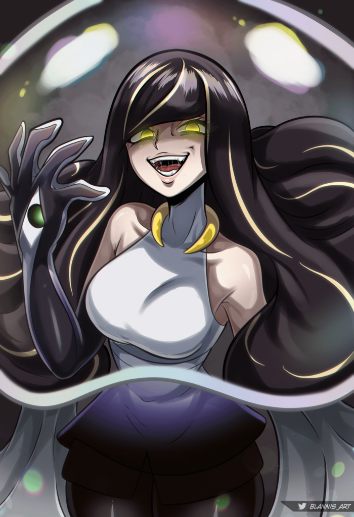 I drew Motherbeast Lusamine 🪼 !