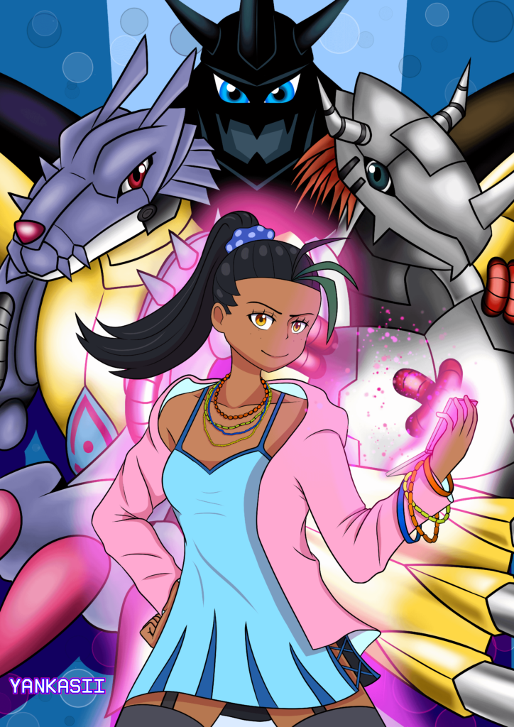 Nemona but Digimon