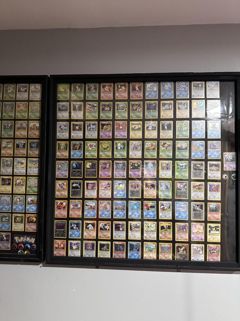 Last year I framed the Gen I Pokémon in original cards. Today I just finished Gen II.