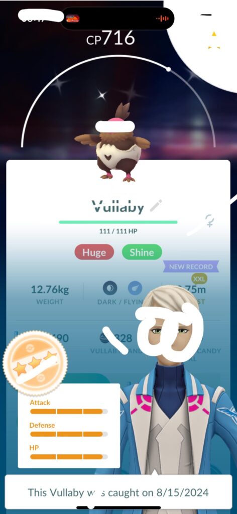 Yay! Just hatched this huge lady! Privacy protection added.