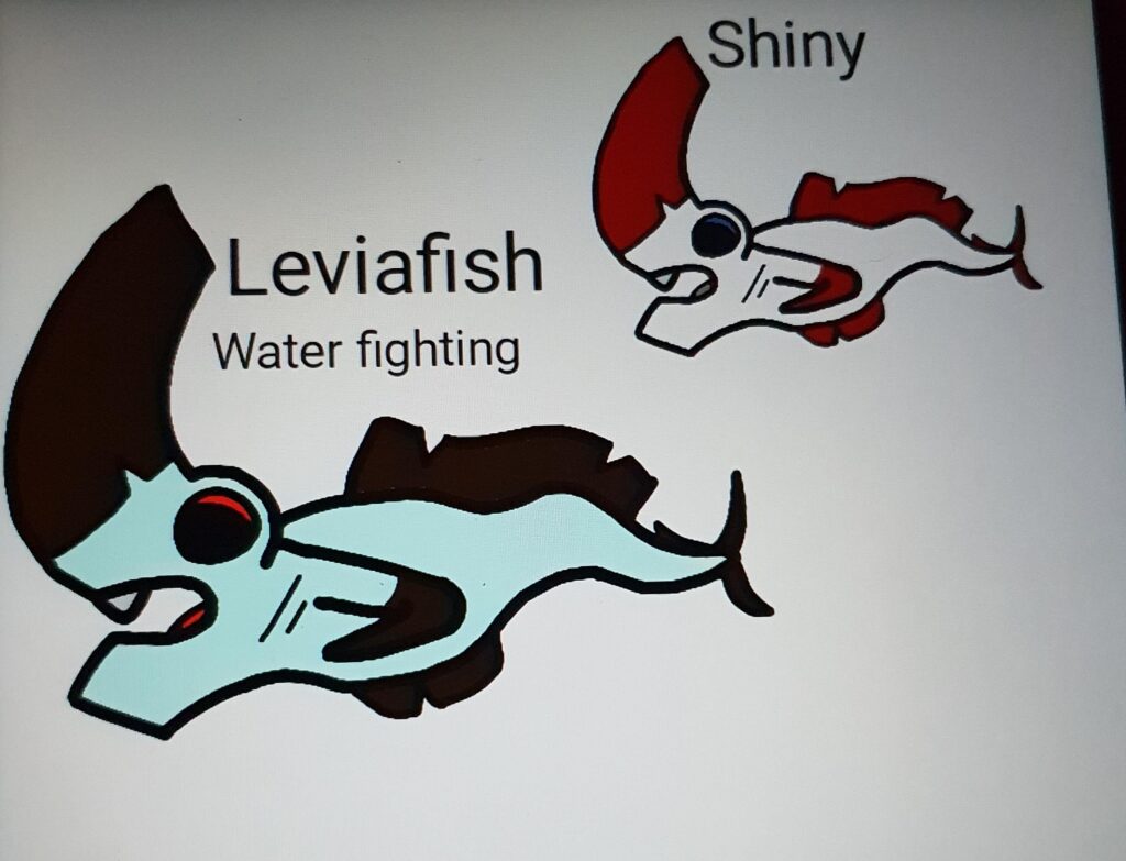 If Horror characters were in pokemon:4 Reaper leviathan.