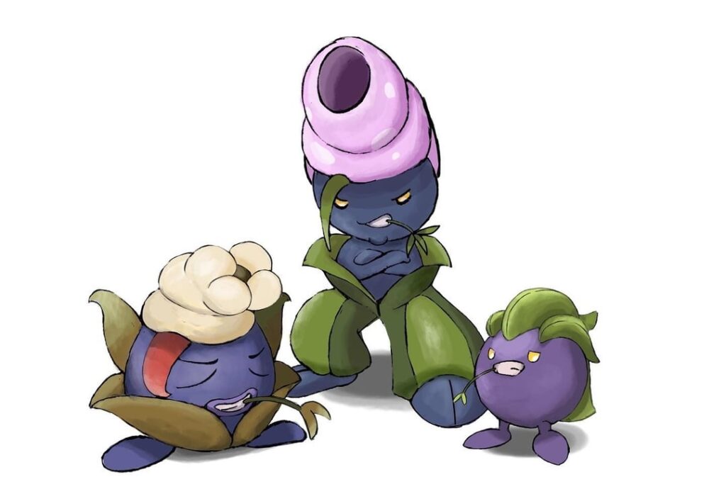 Regional Oddish Line design by me! [OC]