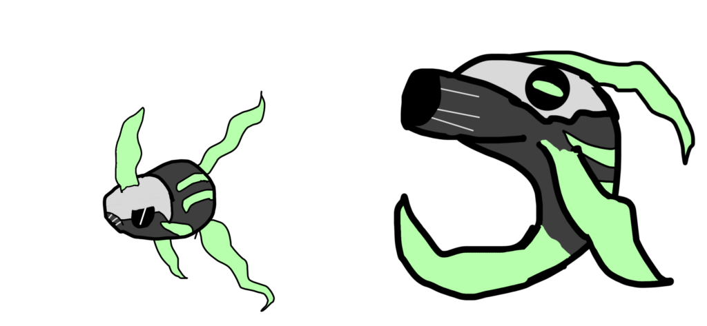 Mardozian remoraid and its new evoloution remorod, based on ghost from call of duty, ghost and ghost fighting types, remoraid evolves into remorod when exposed to a dusk stone at night