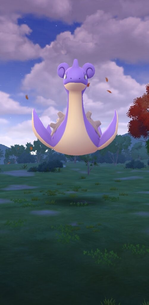 Started playing PoGo 3 weeks ago and dreamed of getting a Lapras.