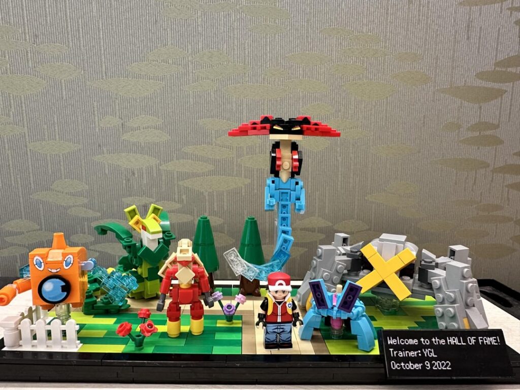 Lego pokemon rowe team