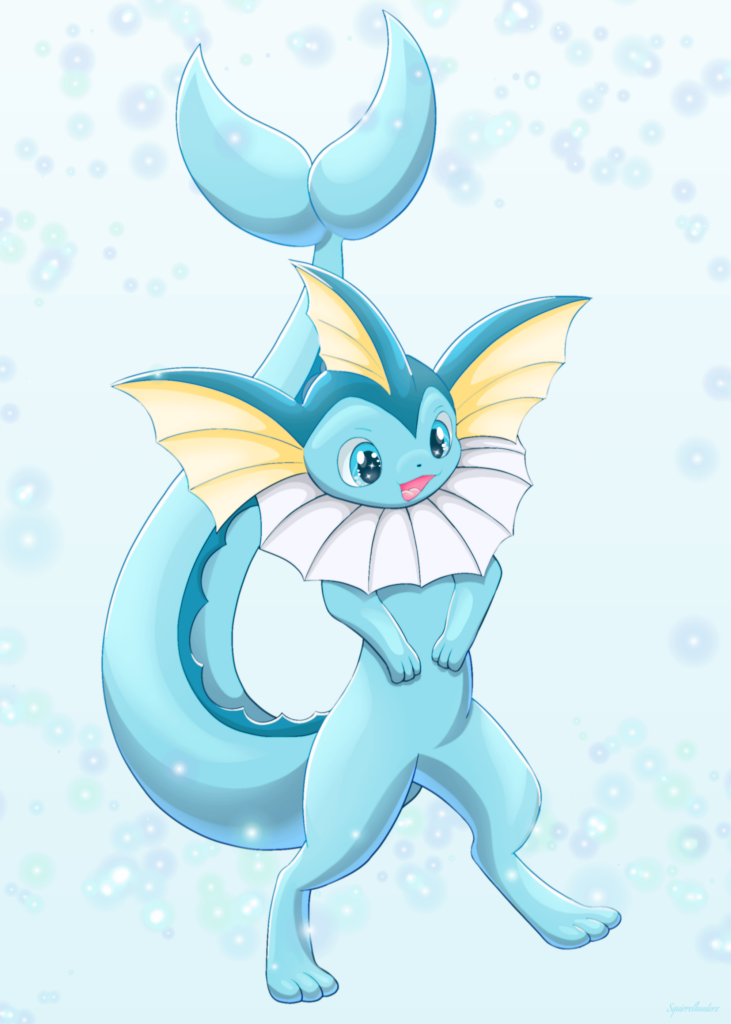 Vaporeon (art by me)