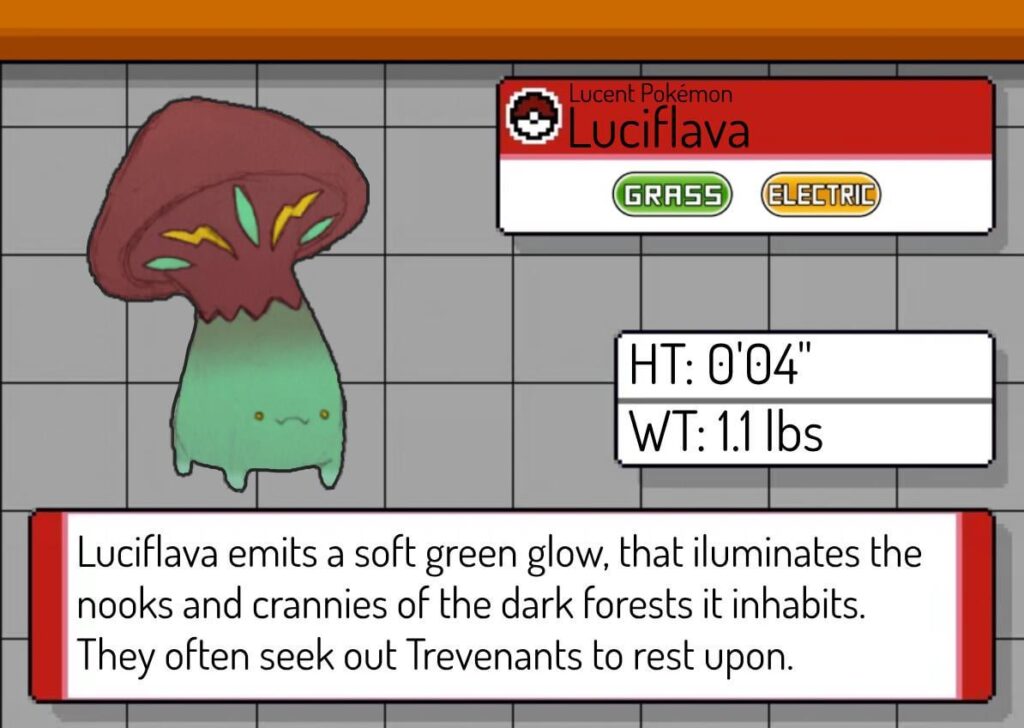 Luciflava, the Lucent Pokémon