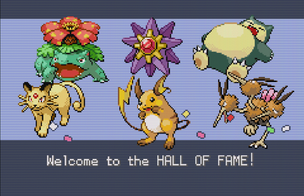 1 down, 10(?) more and a living dex to go.