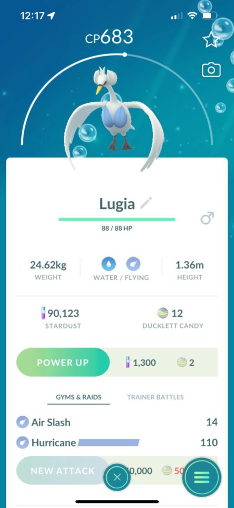 look at my lugia