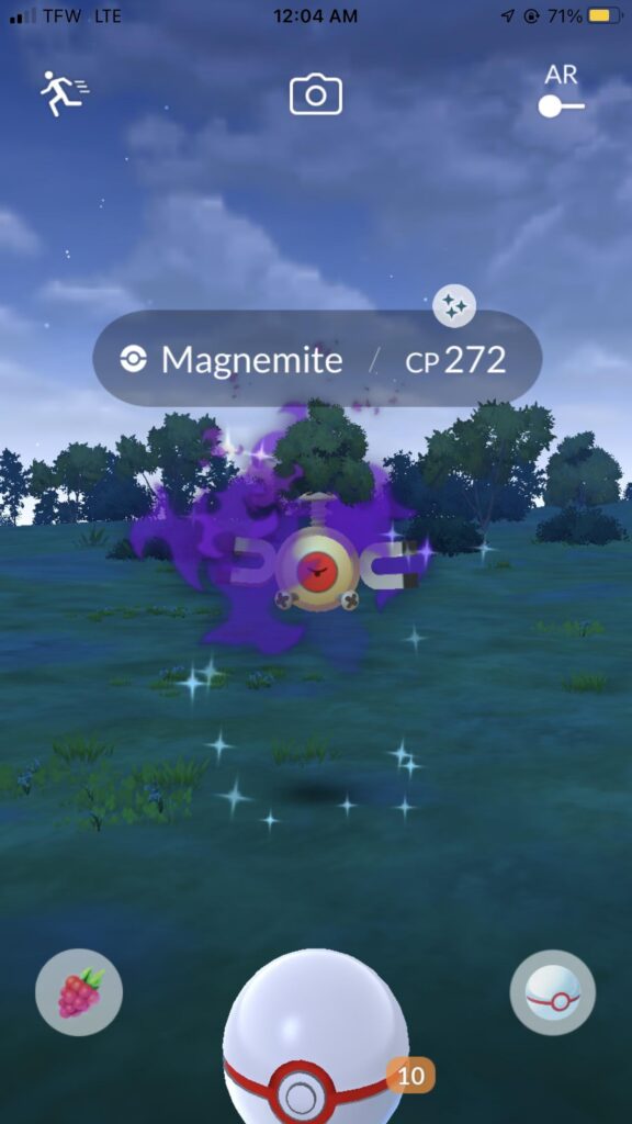 I just got my first shiny from a grunt