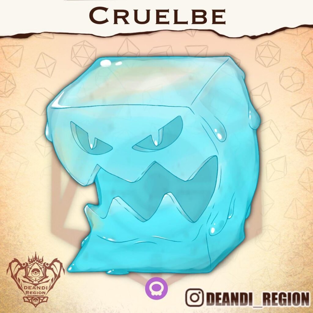 The evo of oozy, Cruelbe!