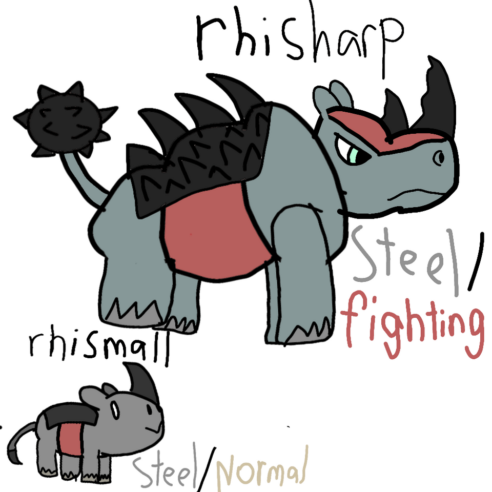Steel/fighting fakemon