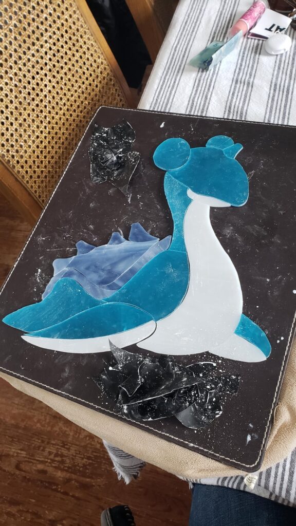 Lapras Stained Glass Start & Finish