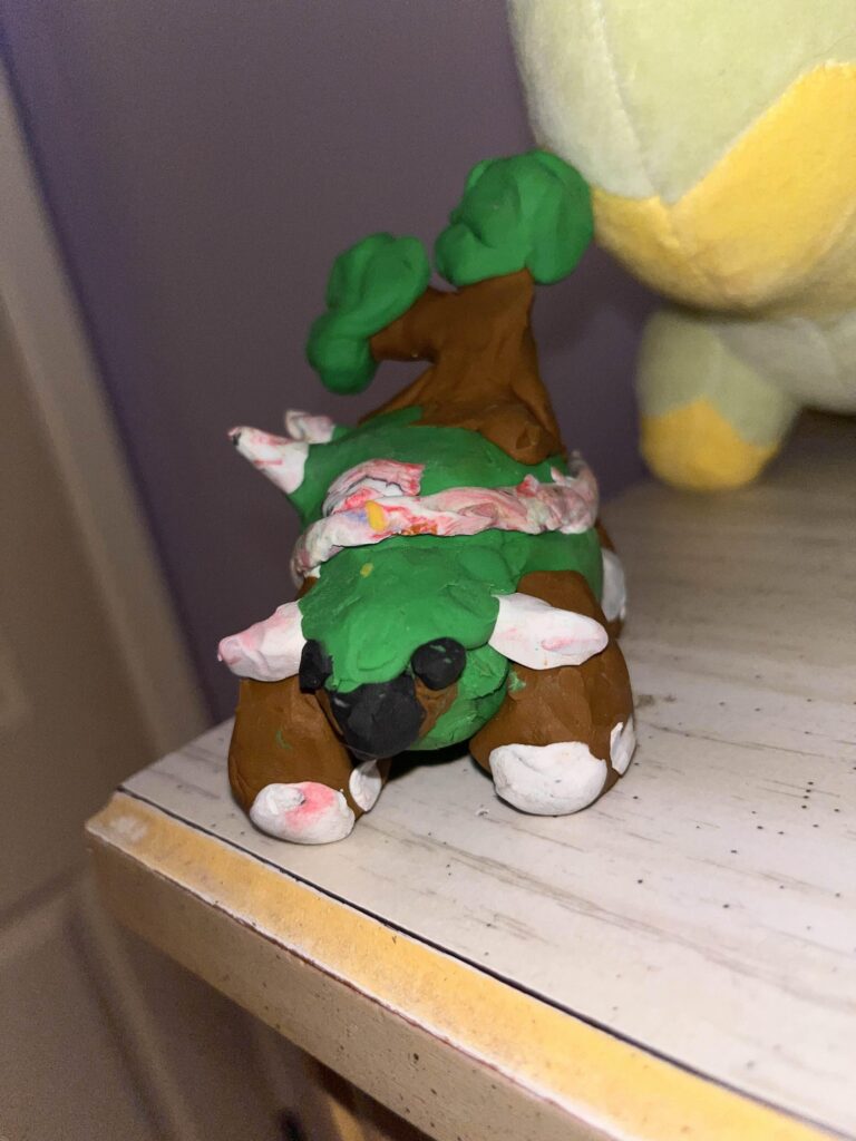 My tiny crappy recycled, clay Torterra
