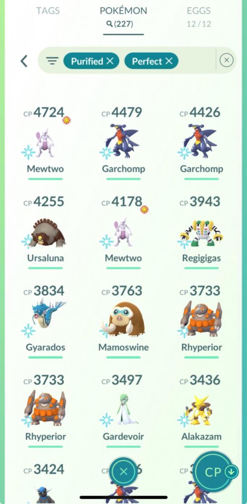 I purified over 200 Pokemon into hundos before finding out that you’re not always supposed to