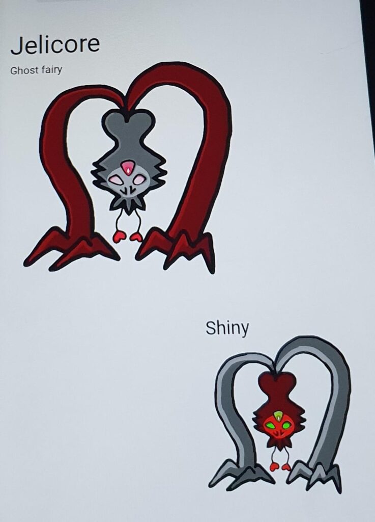 Jelicore: The corrupted jellyfish fakemon