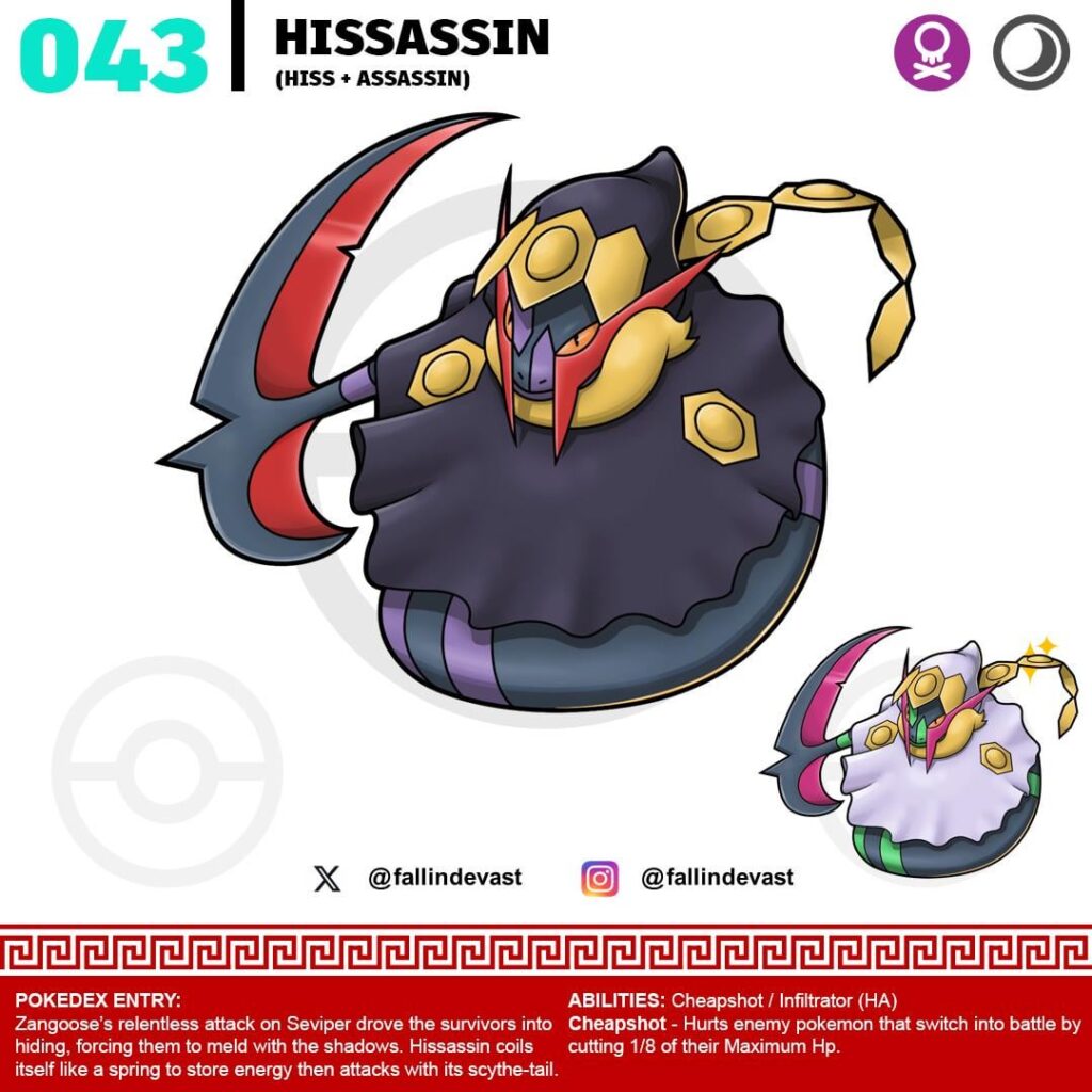 Seviper Evolution Fakemon