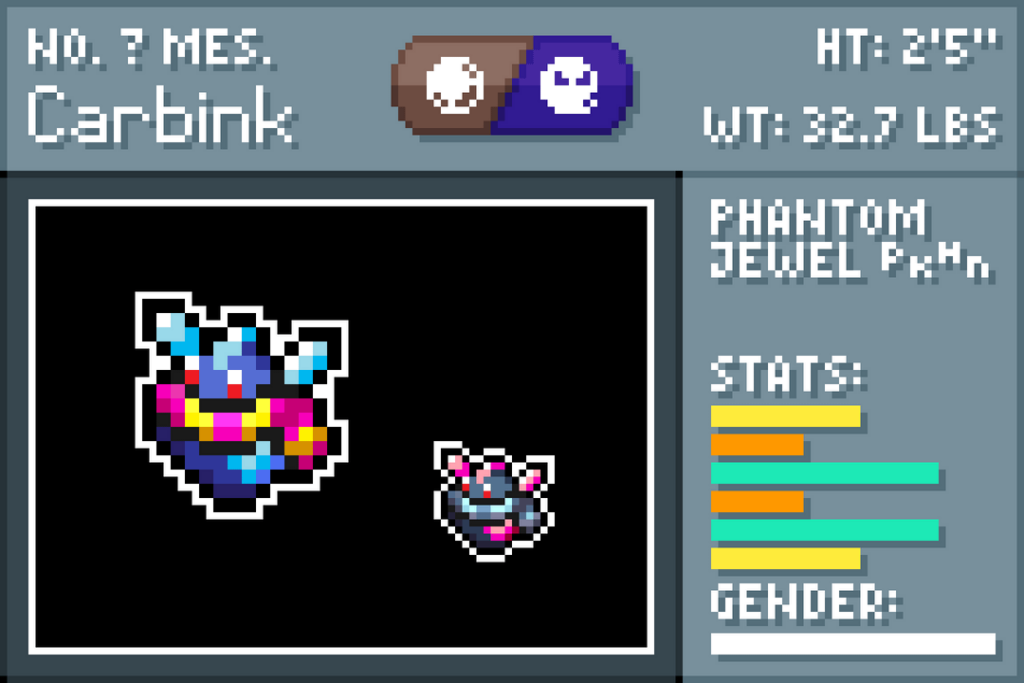 Mesidian Carbink & Diancie