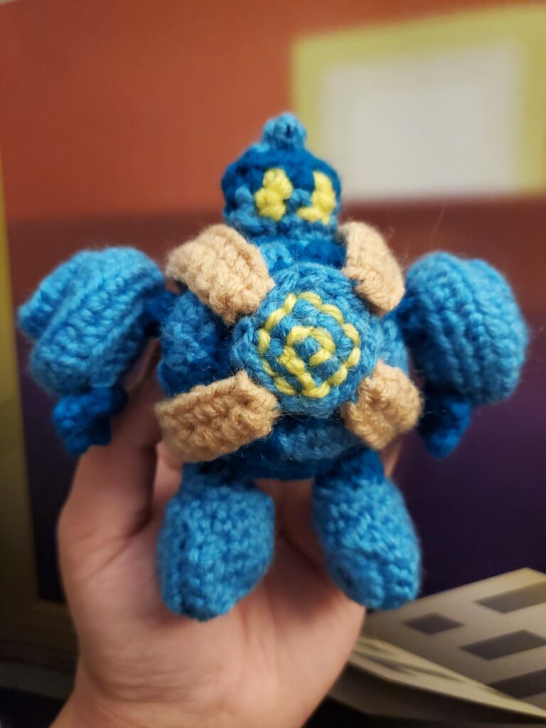 [OC] I crocheted a little Golett