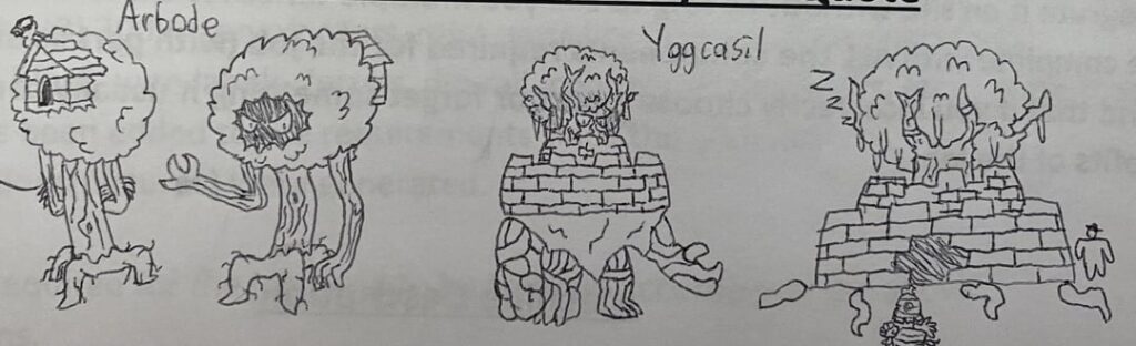Arbode and Yggcasil
