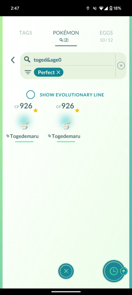 2 Hundo Togedemaru in my research pile 😱🔥😎🙏🏽