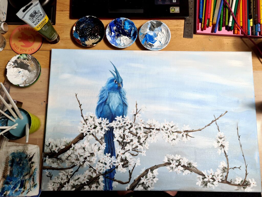 I painted Articuno :)