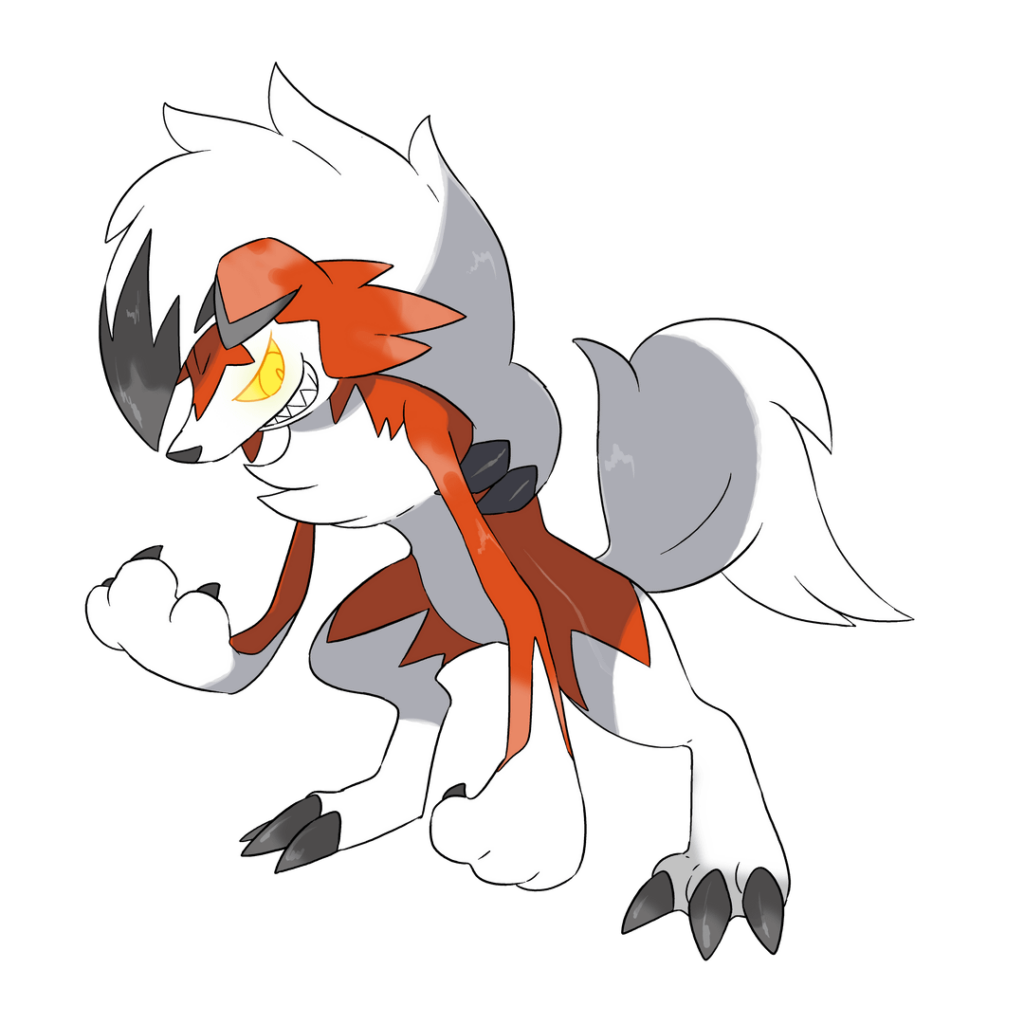 10 years later, in Alola, a new Lycanroc form has been discovered! Meet Lycanroc Dawn Form!