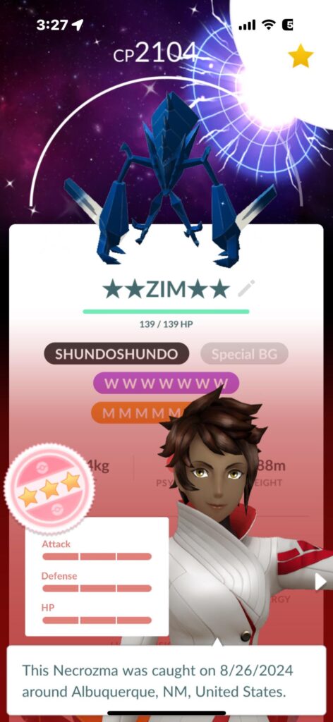 BLUE NECROZMA 🗣️🗣️