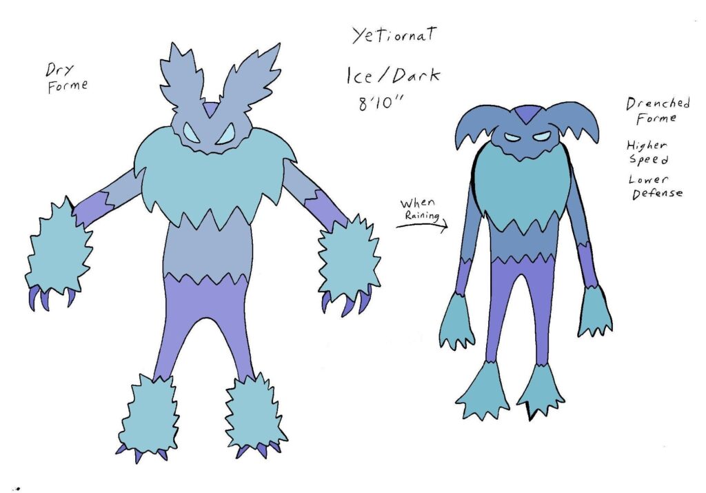 Yeti Fakemon