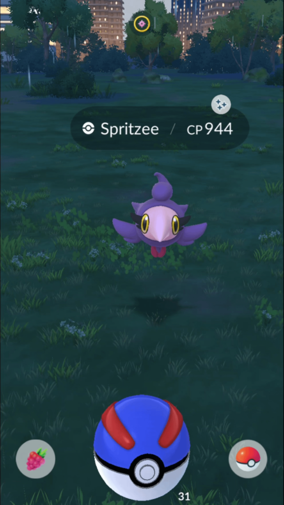 Today I Caught Shiny Spritzee !!
