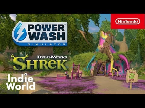 PowerWash Simulator Shrek Special Pack – Reveal Trailer