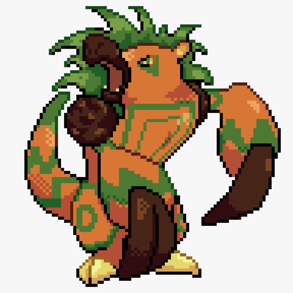 Grass Starter for a Brazil inspired region, Palmerious!