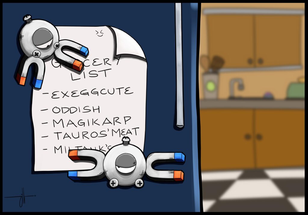 Magnetic Shopping List [OC]