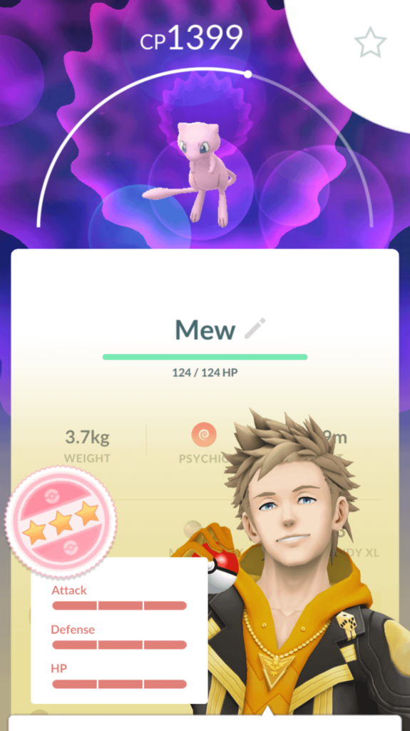 Finally evolved a Magikarp, and was thanked for my patience with this beauty