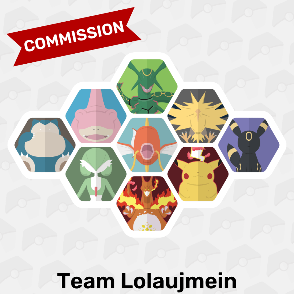 One of my newest diamond commissions! Which of these Pokémon is your fave? (OC)